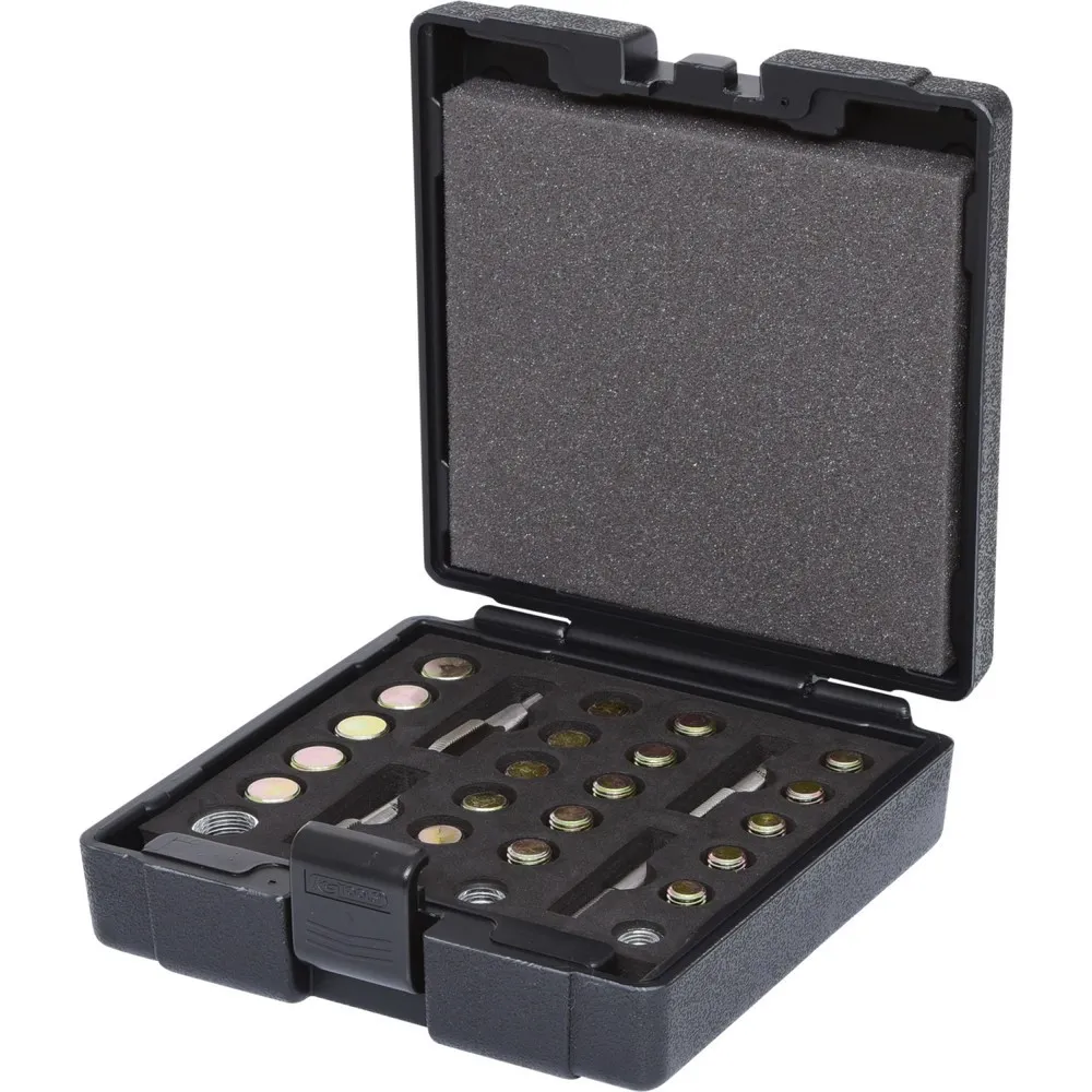 KS TOOLS MASTER Ölwannen-Gewindereparatur-Satz, 64-tlg