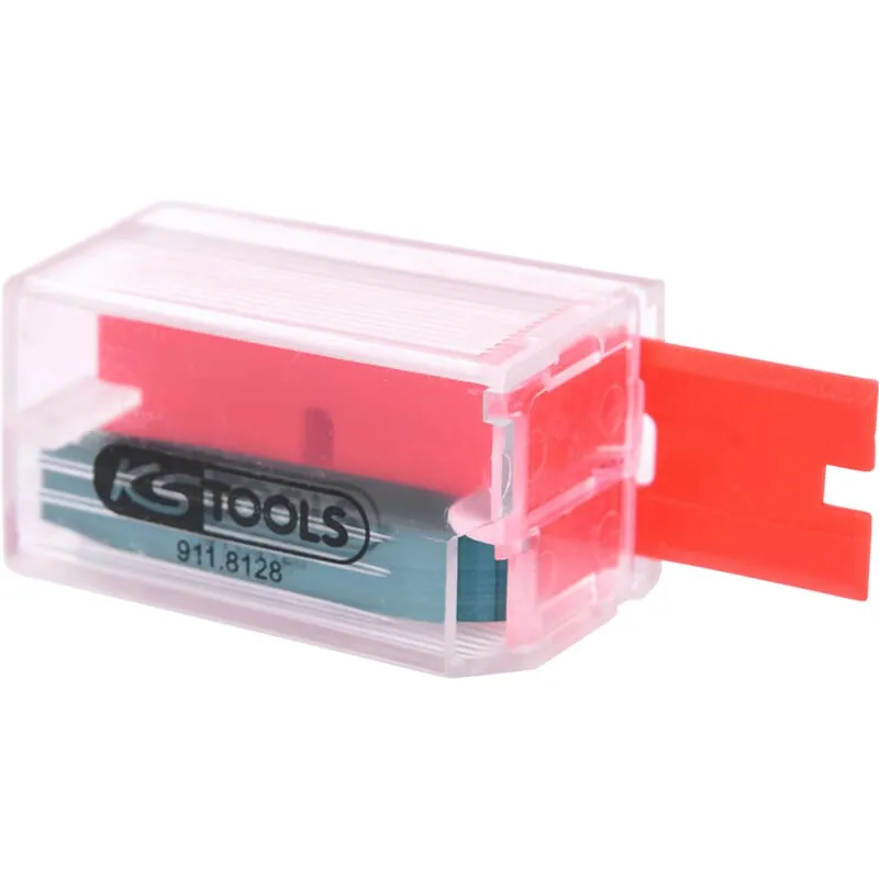 KS-Tools 911.8128 Ersatz-Kunststoff-Schaberklingen