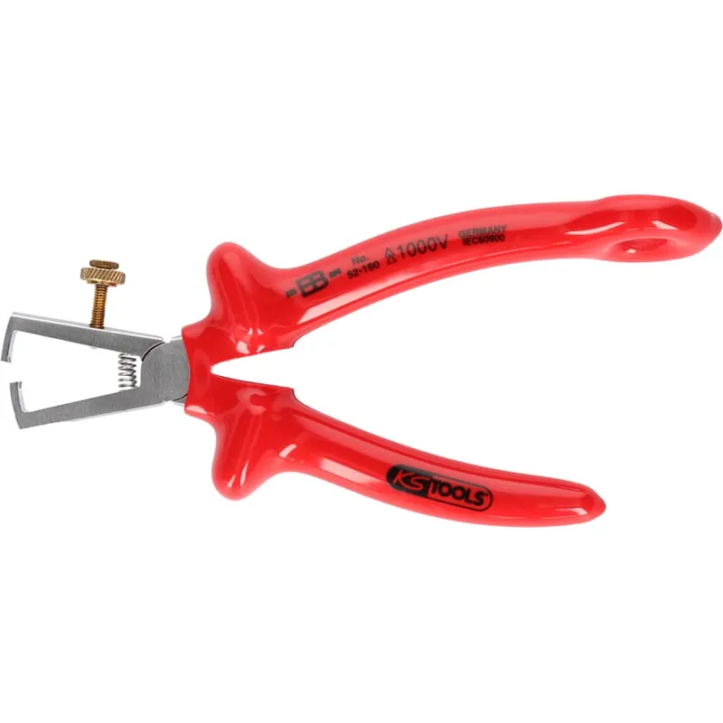 KS-Tools 117.2202 1000V Abisolierzange mit Sicheru