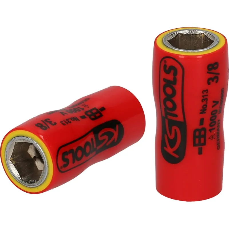 KS-Tools 117.2401 1/4" Stecknuss mit Schutzisolier