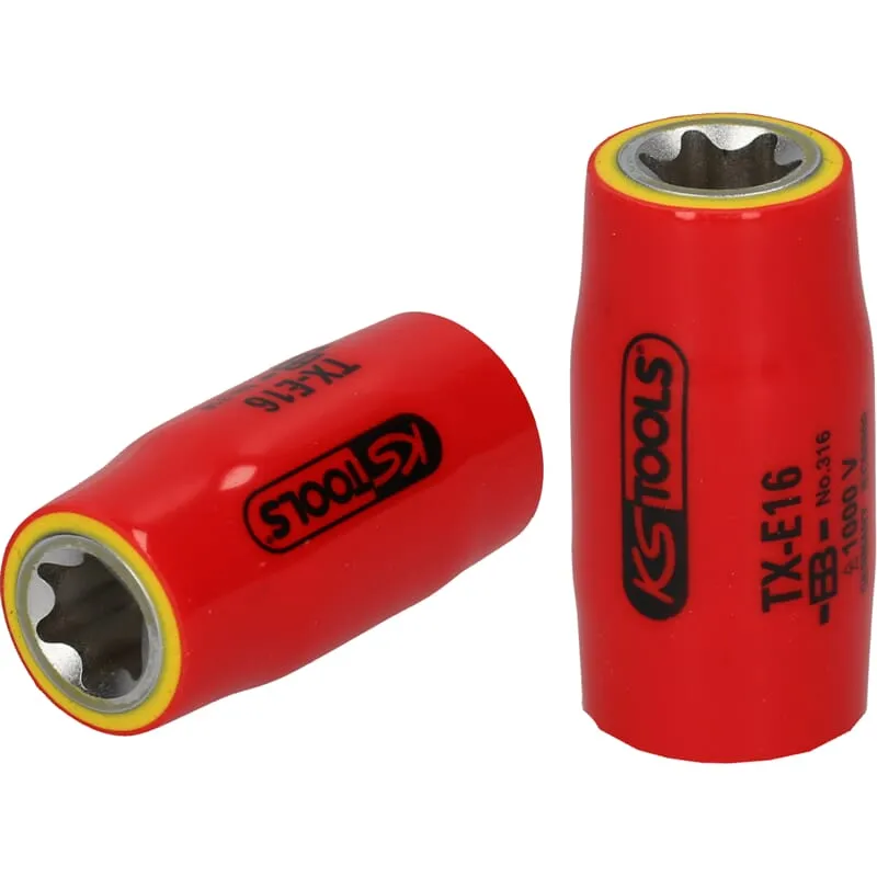 KS-Tools 117.2353 1/2" Torx-E-Stecknuss mit Schutz