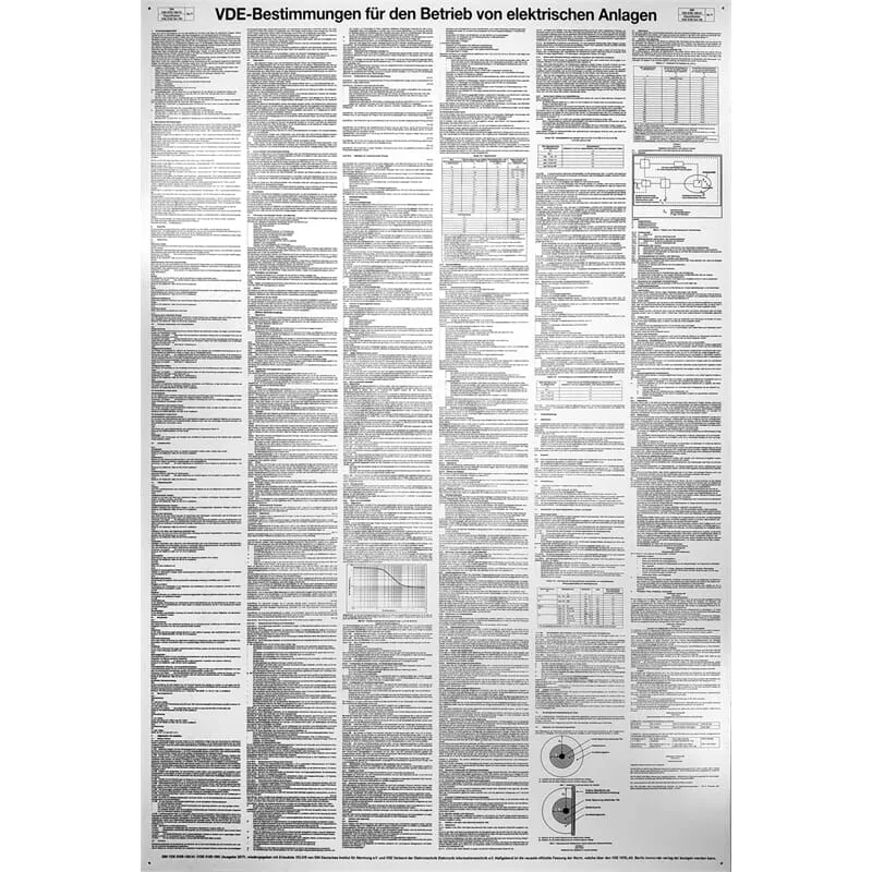 KS-Tools 117.2478 Schild VDE-Bestimmungen