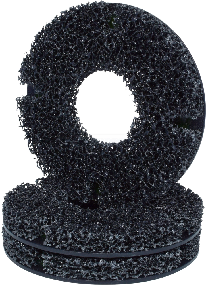 KS Tools Ersatzscheiben-Satz für Radnabenschleifer Ø 160 mm, Innen-Ø 60 mm, 3-tlg. - 100.4075