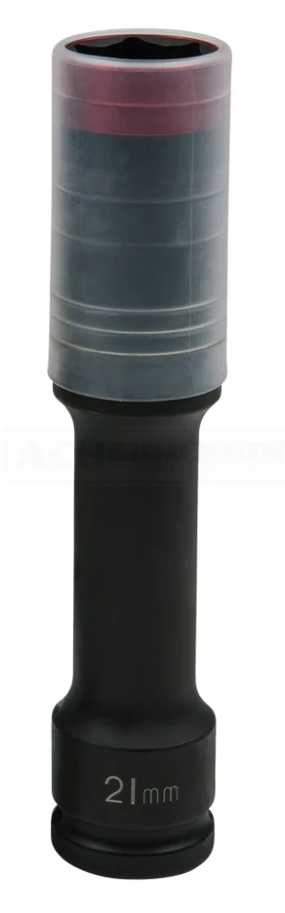 KS Tools SlimPOWER Alu-Felgen Kraft-Stecknuss, extra lang, 21 mm - 515.0619