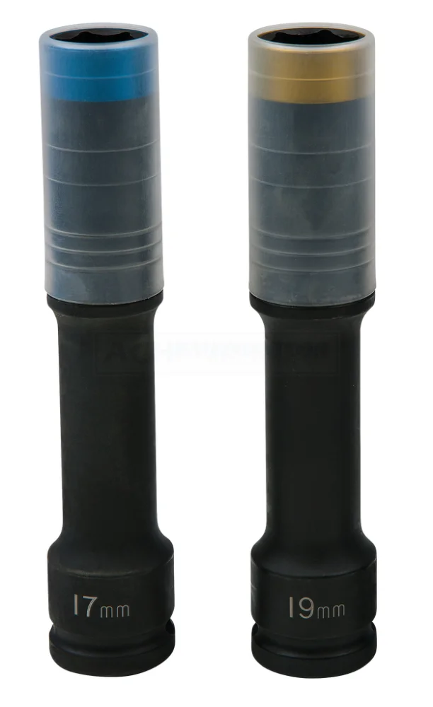 KS Tools SlimPOWER Impact-Stecknuss-Satz, extra lang, 2-tlg, 1/2" - 515.0621