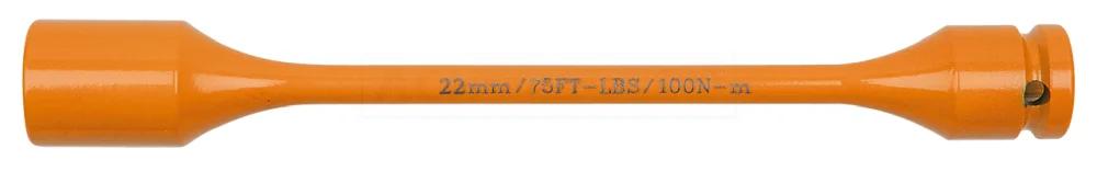 KS Tools 1/2" Torsions-Drehmomentbegrenzer-Stecknuss, 22mmx100Nm - 515.1487