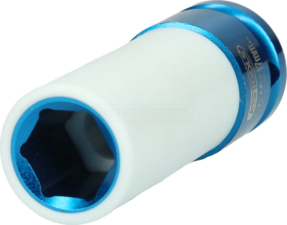 KS Tools 1/2" Alu-Felgen Kraft-Stecknuss, lang, 17mm - 515.2017