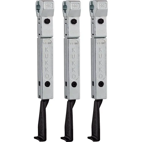 Kukko 1-191-S Satz (3) Abzughaken 200 mm für enge