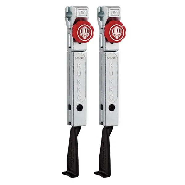 Kukko 1-193-P 2 schmale schnellv. Abzughaken 200mm