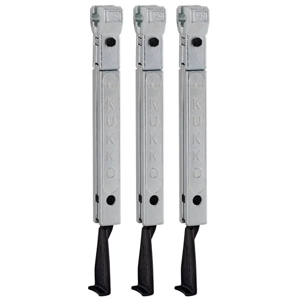 Kukko 1-251-S Satz (3) Abzughaken 250 mm für enge