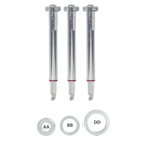 Kukko 70-011-S 3 Ersatzhaken Schmal 70-01 Mit Ring