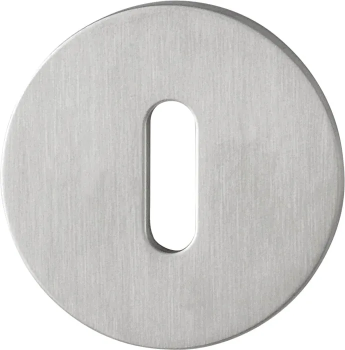 Schlüsselrosetten-Paar E849NS VA F69 Schildst.2mm OB rd.HOPPE