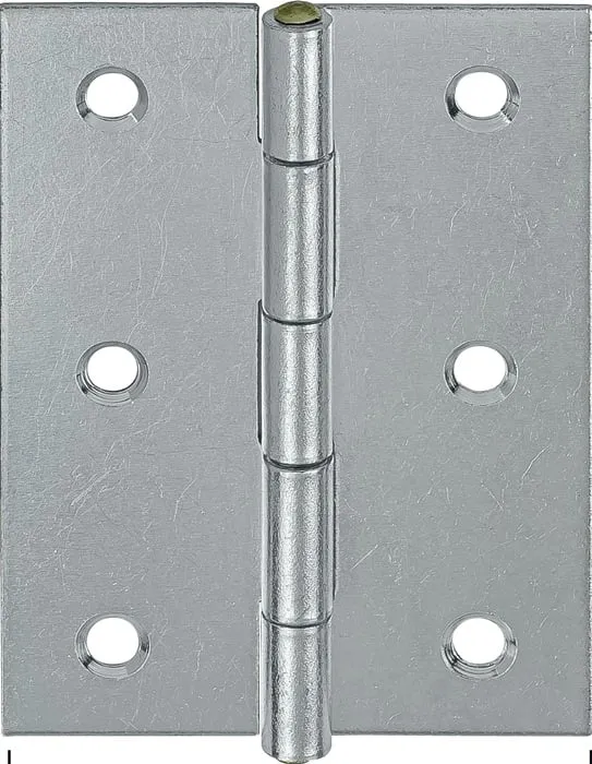 Scharnier H.100mm B.72mm S.1,6mm STA blau verz.gerollt,schmal VORMANN VE: 20St.
