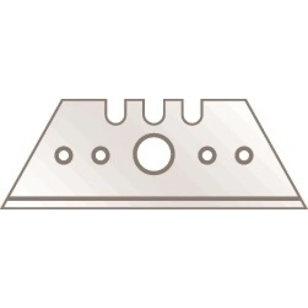 MARTOR® Trapezklinge Nr.5232 L53xB19xS0,63mm m.Lochung 10 St./Spender