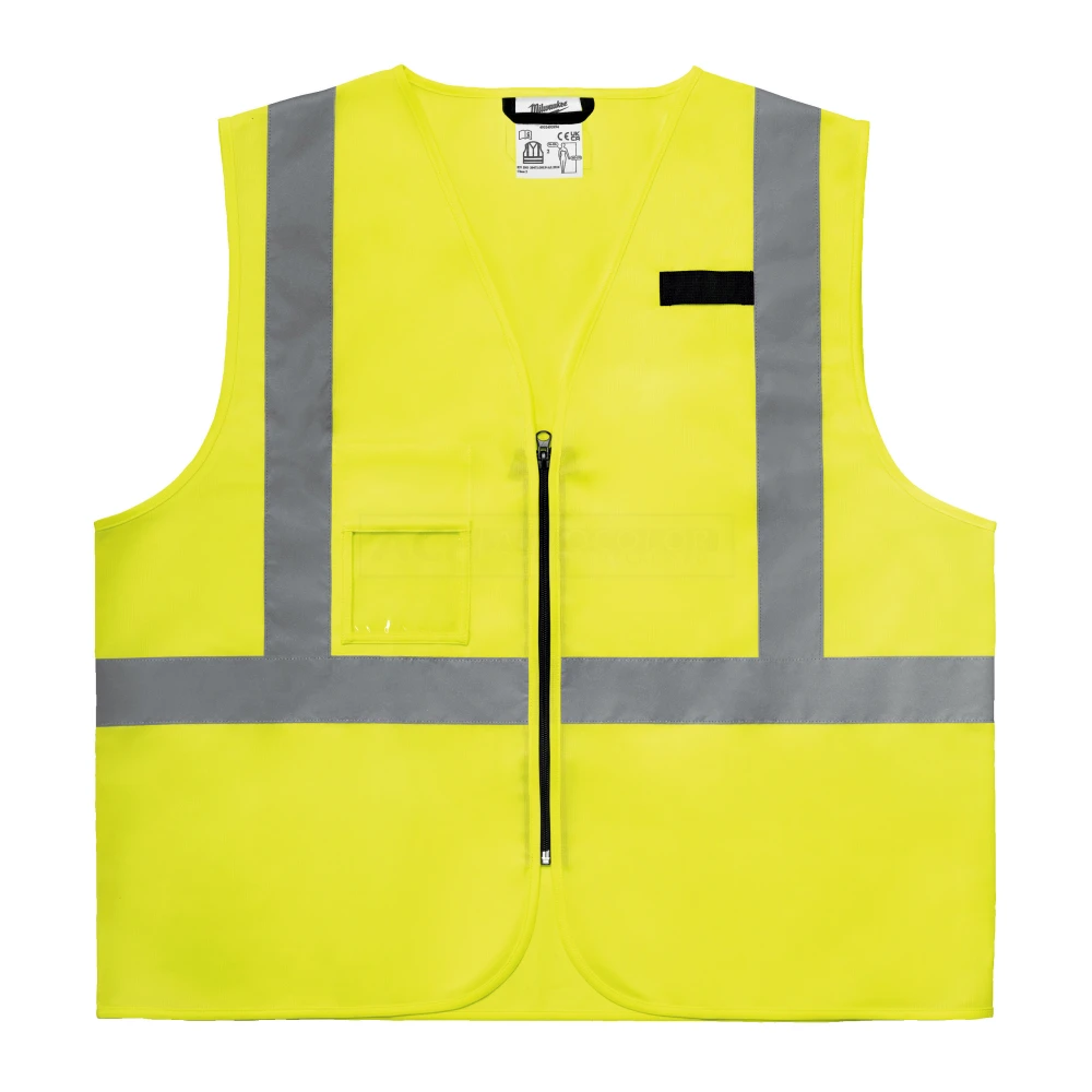 Milwaukee Contractor Warnschutzweste gelb Größen S/M, L/XL, 2XL/3XL, 4XL/5XL