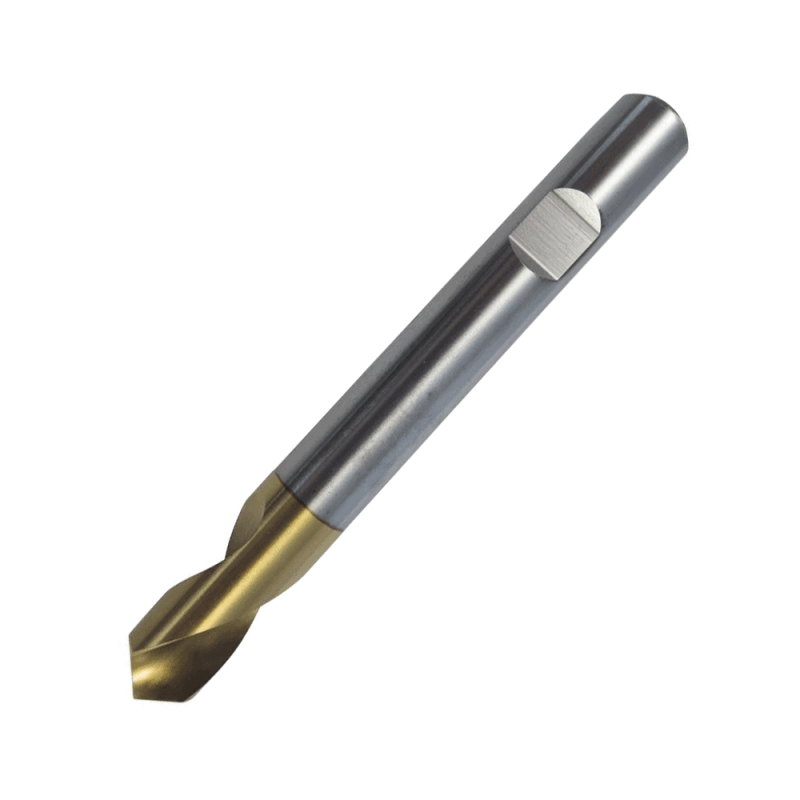 NC Anbohrer mit zylindrischem Schaft TiN 90° DIN 1835-B FORUM 20 mm