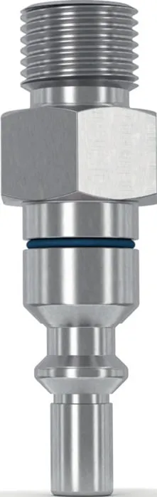 Schlauchkupplung SK 100-2,SK 100-3 Sauerstoff G 1/4Zoll RH AGS Stift WITT