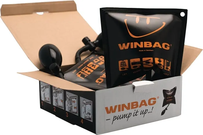 Winbag Montagekissen schwarz - 135kg - 4er Pack
