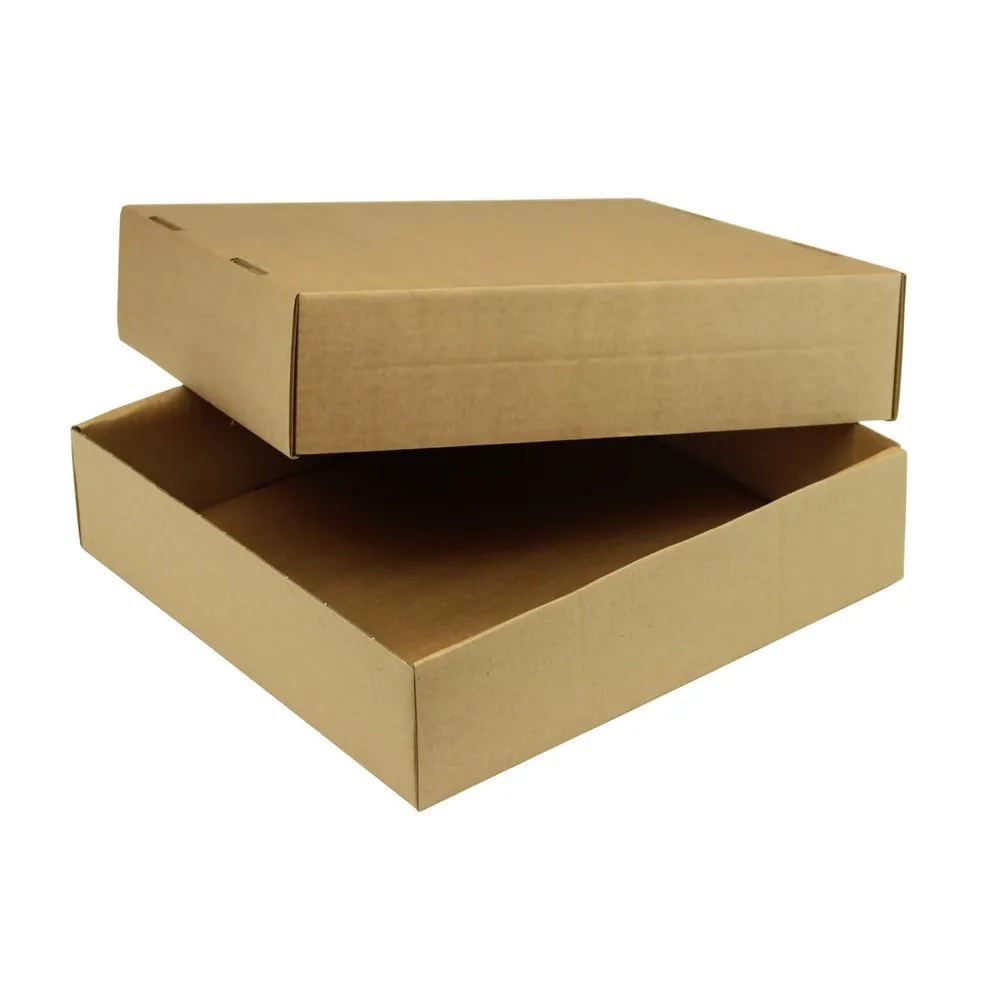 Ordner-Versandkarton, 325 x 300 x 80 mm ( L x B x H ), braun, teleskopierbar