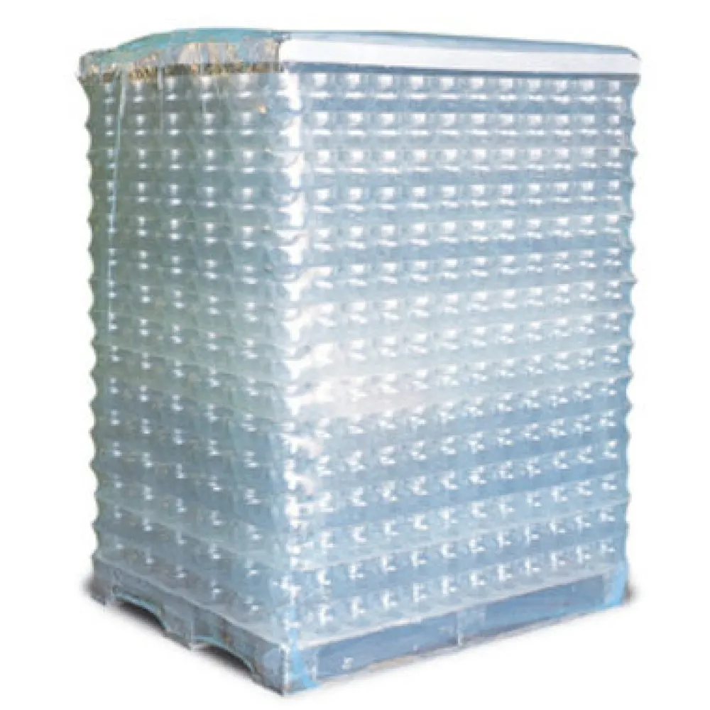 PE-Schrumpfhaube, 1250mm + 850mm x 1800mm (B + Seitenfalte x L), 90µ, transp.