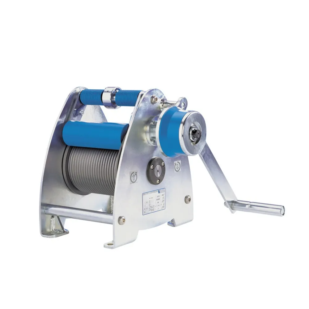 Pfaff Kompaktseilwinde Lambda-300-6-10-SAW, 1-seilig, Typ Sicherheitskurbel Siku, Tragkraft 300 kg