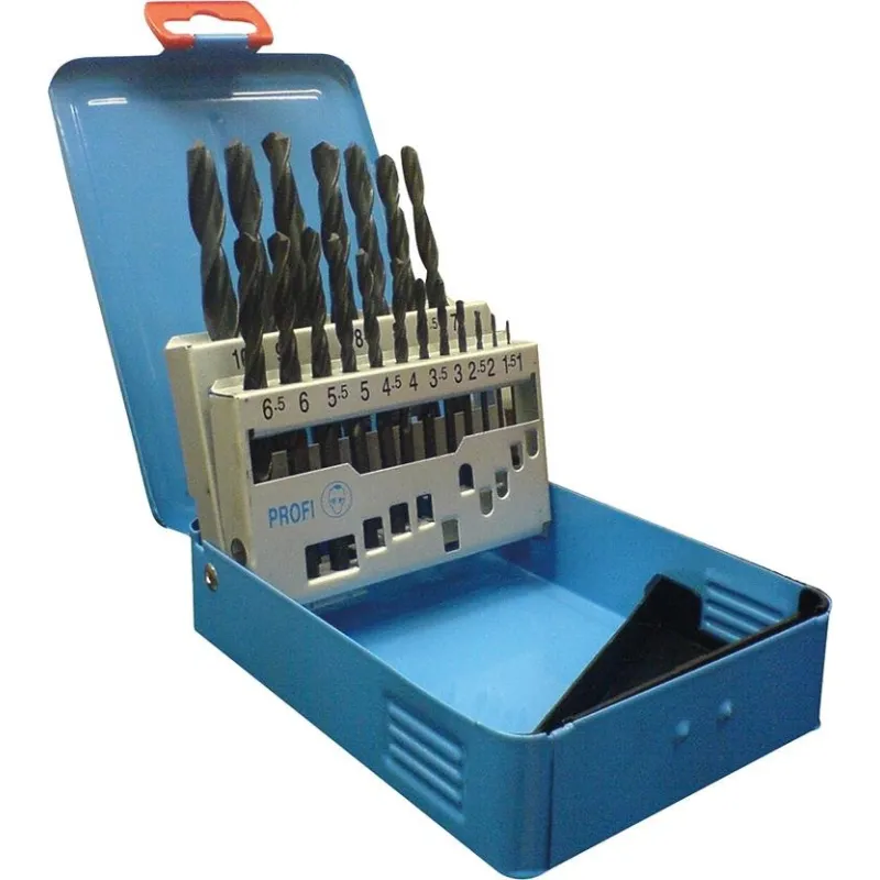 Spiralbohrer-Satz HSS DIN 338 N rollg. FORUM 25-teilig (1-13 mm)