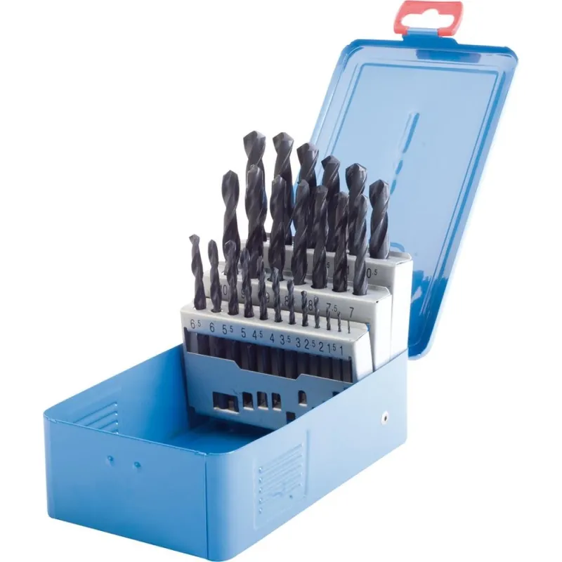 Spiralbohrer-Satz HSS DIN 338 N rollg. FORUM 50-teilig (1-5,9 mm)
