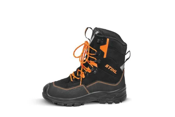 STIHL Motorsägen Lederstiefel FUNCTION Active Größe 45