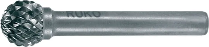 Frässtift KUD Schaft-D.6mm D.8mm Kopf-L.7,2mm HM Blank Verz.KVZ 4 RUKO