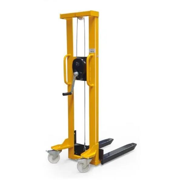 Taurolifter Handwindenstapler mit Gabelaufnahme 900 mm Traglast 500 kg