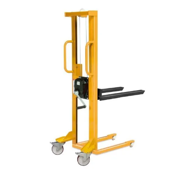Taurolifter Handwindenstapler bis 300 kg mit Gabelaufnahme Länge 700 mm