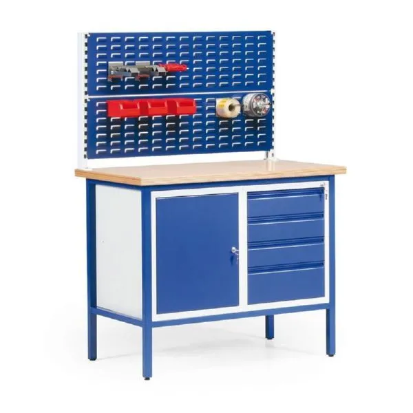 Taurotec Kompakt Werkbank groß und stationär 1130 x 690 x 935 mm