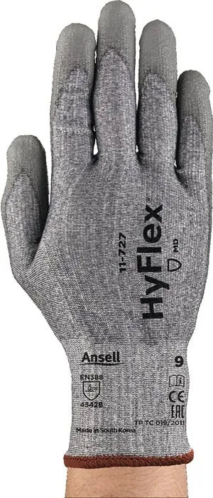 Schnittschutzhandschuhe HyFlex® 11-727 Gr.11 grau EN 388 PSA II