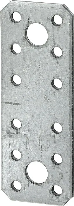 Flachverb.L.136mm B.55mm S.2,5mm STA sendzimir verz.VORMANN VE: 50St.