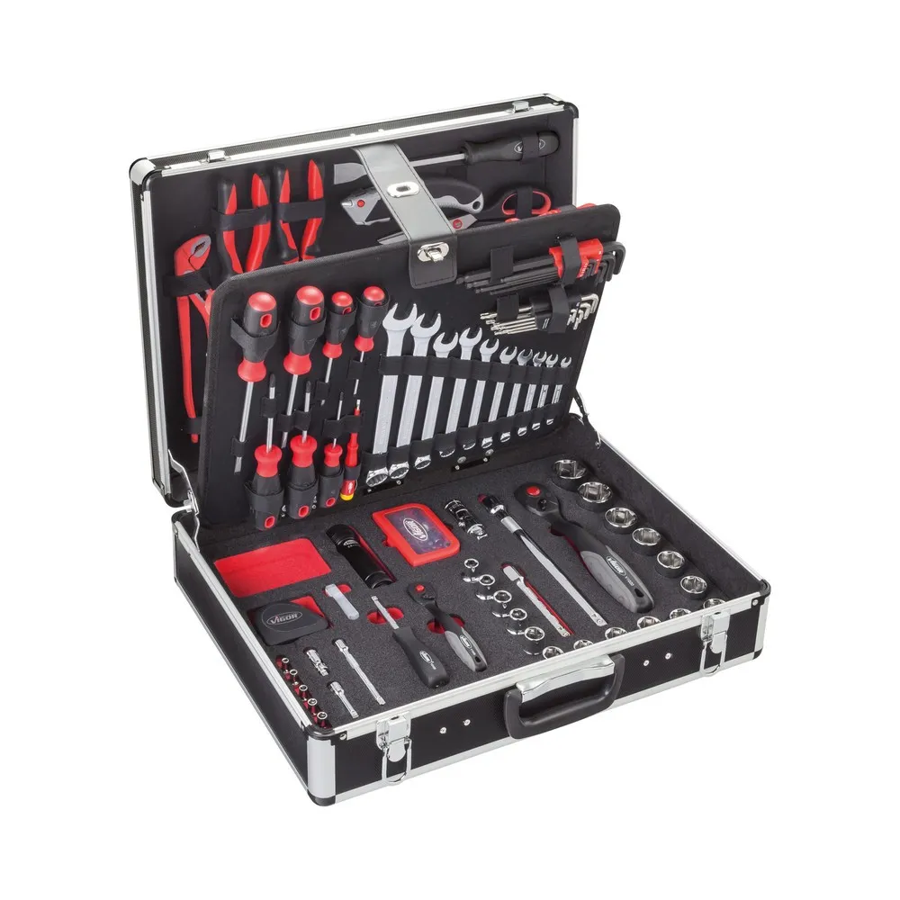 VIGOR® Universal-Werkzeugkoffer, 143-teilig