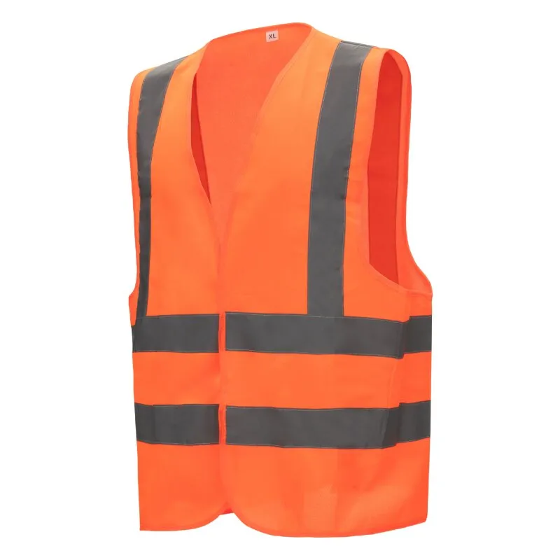 Warnweste EN 20471 NITRAS®mit Schulterreflexstreifen Gr. XL neonorange