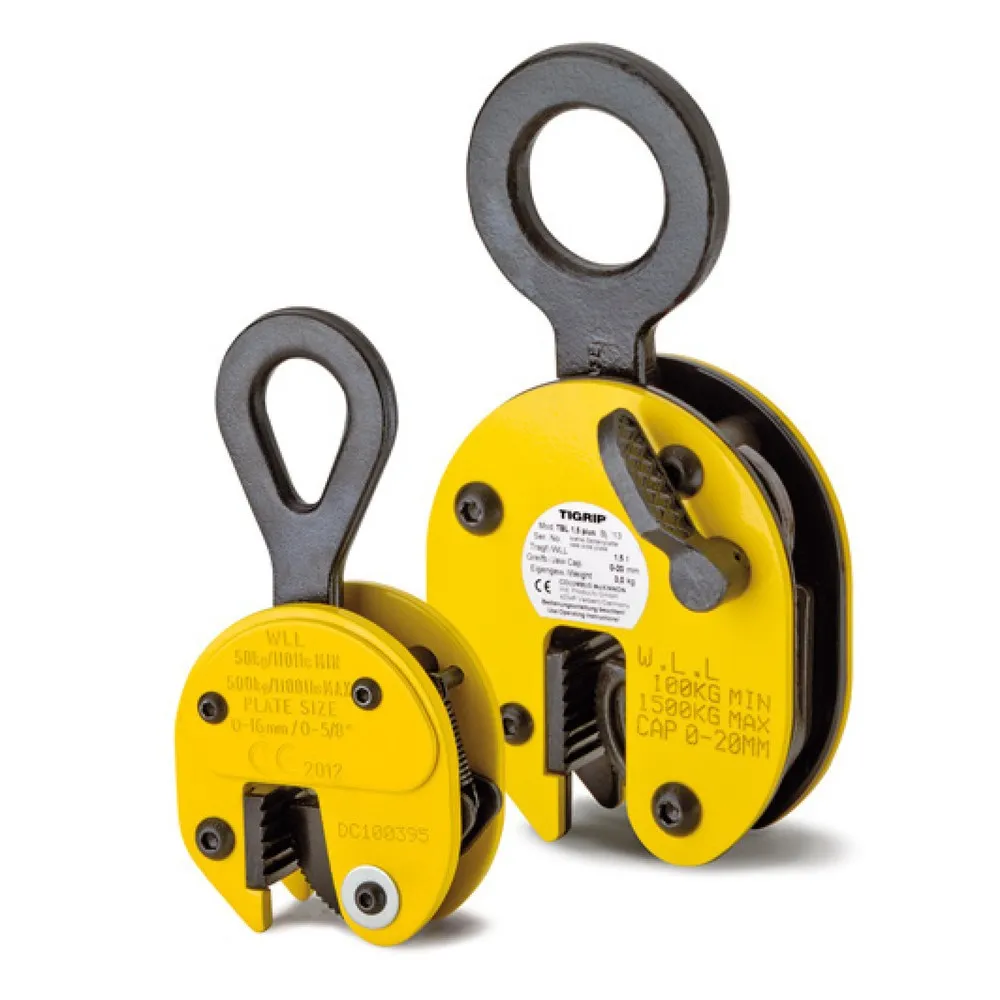 Yale® Blechgreifer TBL, Tragkraft 1.500 kg, Greifbereich 0 - 20 mm