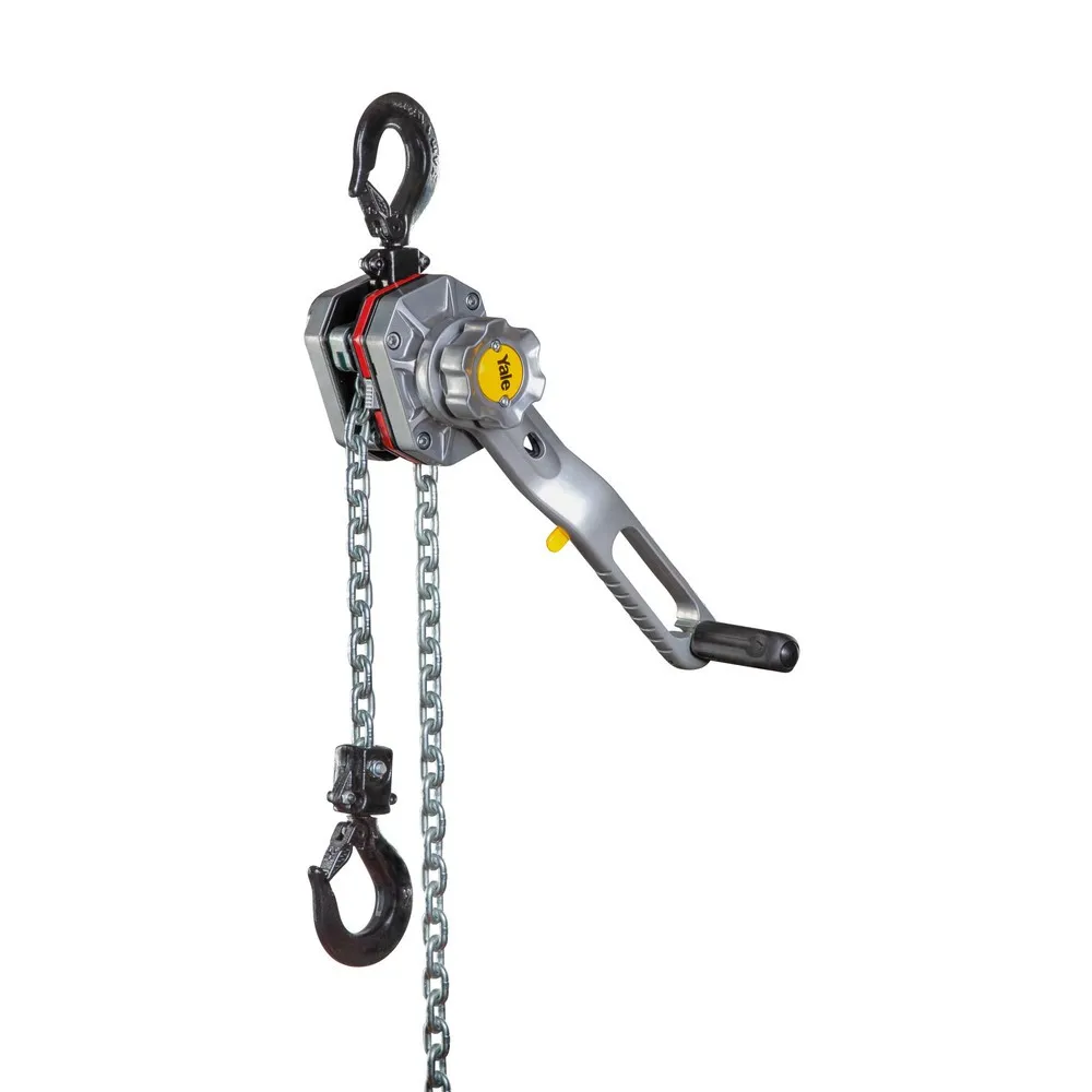 Yale® Handhebelzug YaleERGO 360® UT, mit Fangvorrichtung, Tragkraft 1.500 kg, Hubhöhe 1.500 mm
