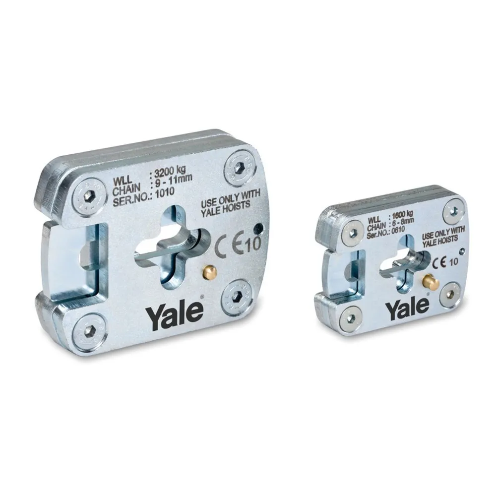 Yale® Kettenstopper YKST 1600, Tragkraft 1.600 kg, für Kettenabmessung 5,6 - 8 mm