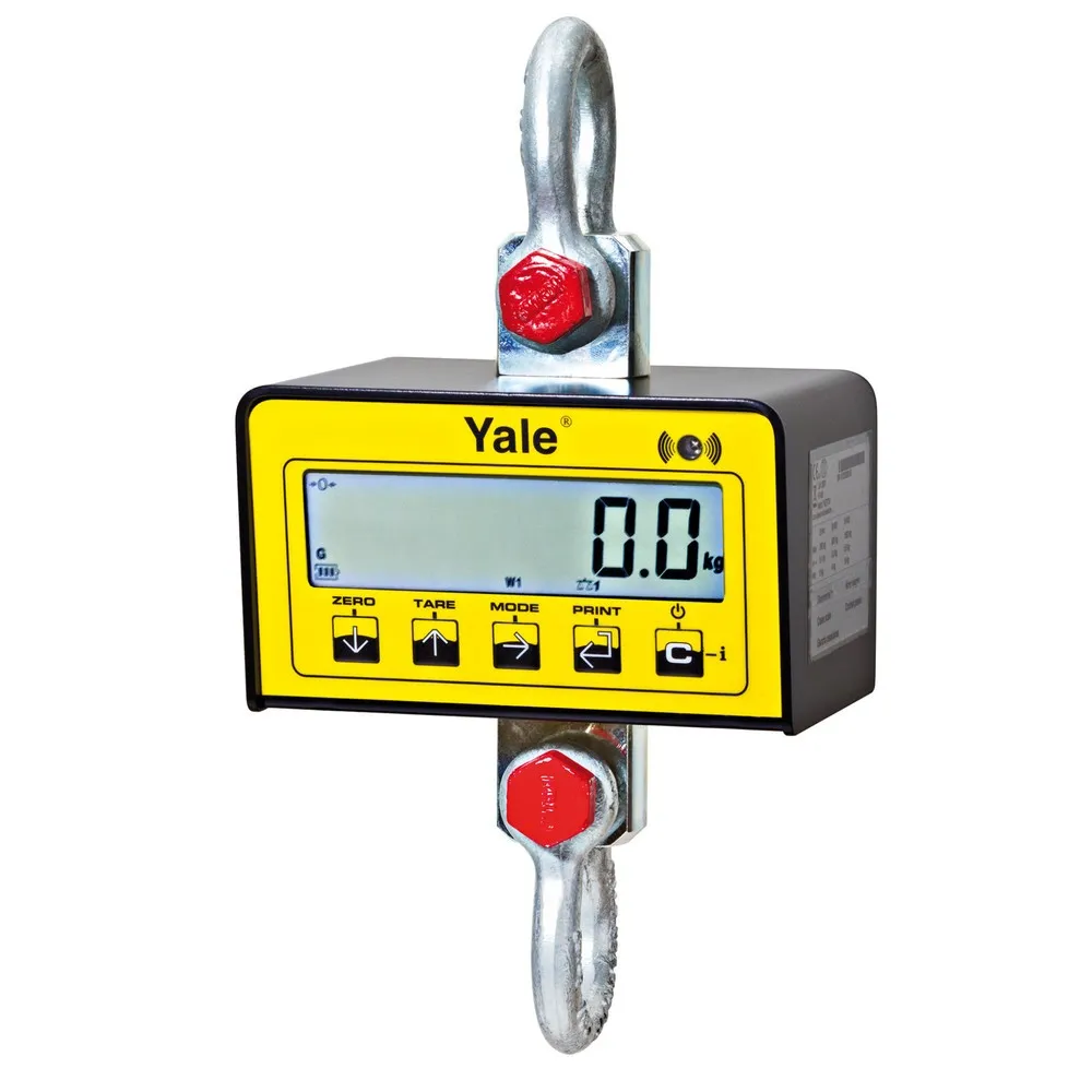 Yale® Kranhakenwaage TKI, mit Digitalanzeige und Funkübertragung, Nennlast 6 t