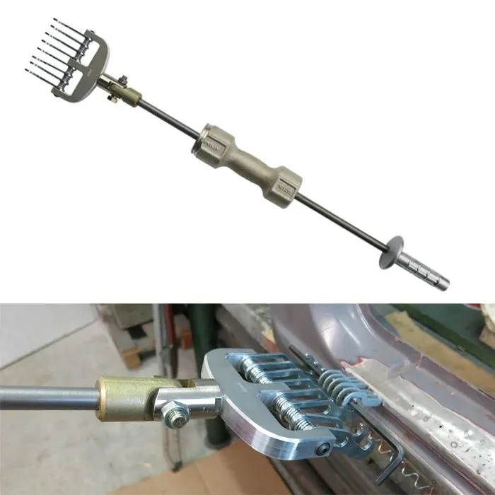 Gmelin+MOLL Zugkralle DURAL verstärkt mit 8 Haken lang u. Aufnahmegew. M14 x 1,5