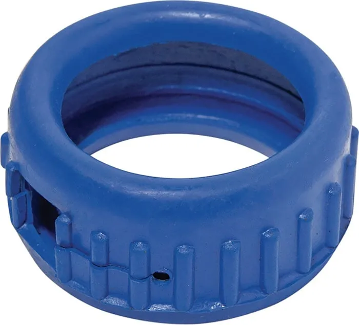 Manometerschutzkappe blau D.63mm Gum. VE: 10St.