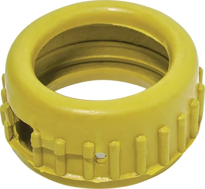 Manometerschutzkappe gelb D.63mm Gum. VE: 10St.