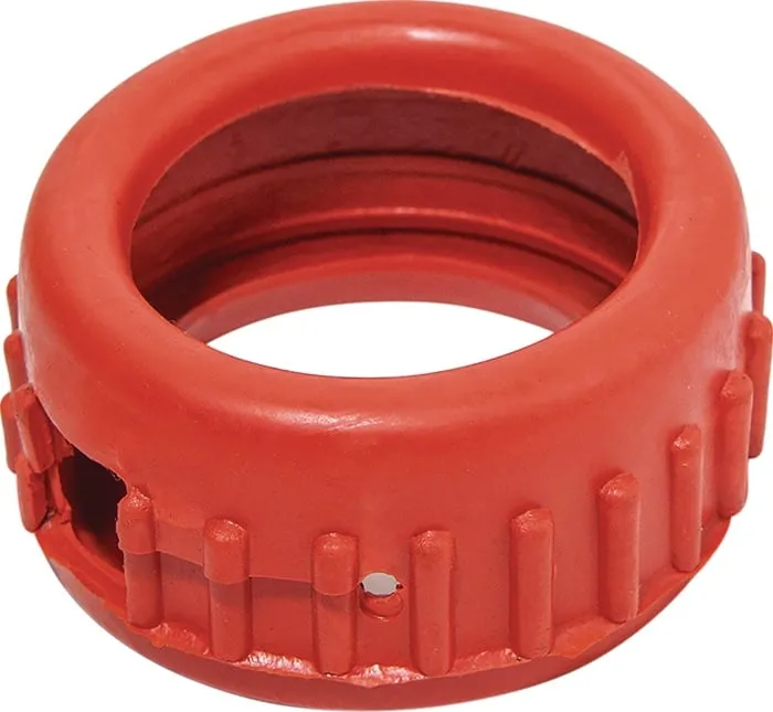 Manometerschutzkappe rot D.63mm Gum. VE: 10St.
