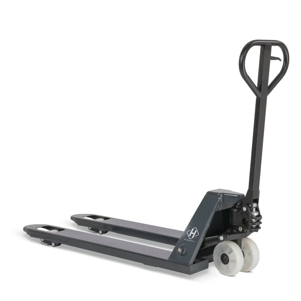 Handhubwagen HEMMDAL PTM 2.0, Tragfähigkeit 2.000 kg, Gabellänge 1.150 mm, Nylon/Nylon, Einfachrolle