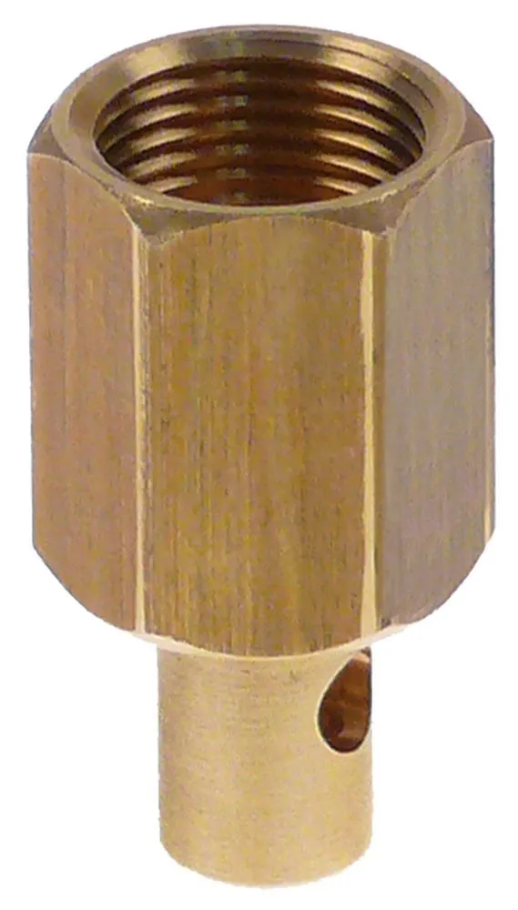 Zündbrennermittelteil für Giorik ø 8mm SW 15 Länge 30,40mm