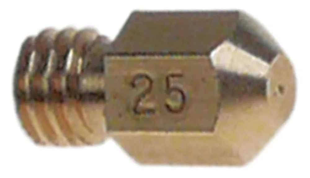 Zündbrennerdüse für Capic Flüssiggas SW 6 Bohrung 0,25mm Kennzahl 25
