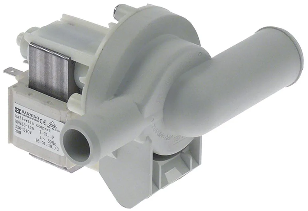 HANNING DPS25-429 Ablaufpumpe für Classeq Ausgang 21mm Eingang 30mm