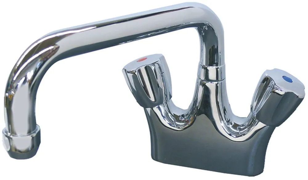 Zweilochmischbatterie Anschlusslänge 80mm Ausladung 250mm 140mm 26mm