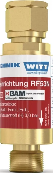Sicherheitseinrichtung TYP RF 53 N G 3/8Zoll LH Brenngas WITT